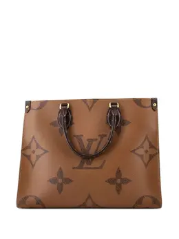 Louis Vuitton Pre-Owned: Коричневая сумка-шоппер 