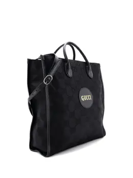 Gucci Pre-Owned: Чёрная сумка-шоппер 