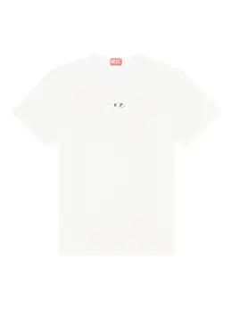 Diesel: Белая футболка 