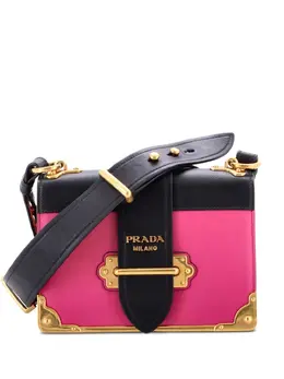 Prada Pre-Owned: Чёрная сумка через плечо 