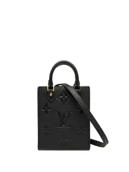 Louis Vuitton Pre-Owned: Чёрная сумка 