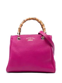 Gucci Pre-Owned: Розовая сумка-шоппер 