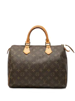 Louis Vuitton Pre-Owned: Коричневая сумка 
