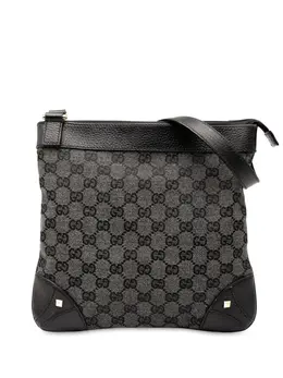 Gucci Pre-Owned: Серая сумка через плечо 