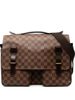 Louis Vuitton Pre-Owned: Коричневая сумка 