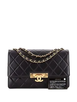 CHANEL Pre-Owned: Золотая сумка 