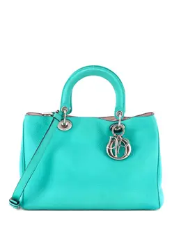Christian Dior Pre-Owned: Голубая сумка-шоппер 