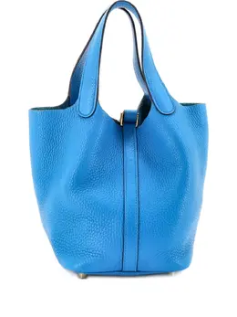 Hermès Pre-Owned: Голубая сумка 