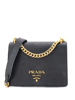 Prada Pre-Owned: Чёрная сумка 