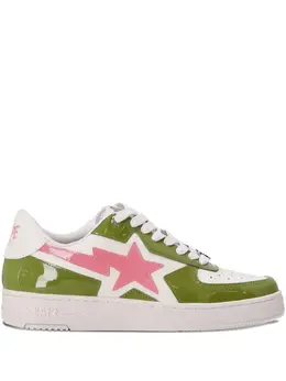 A BATHING APE®: Зелёные кроссовки 