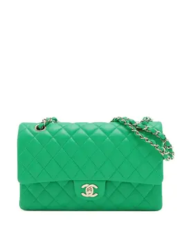 CHANEL Pre-Owned: Серебристая сумка 