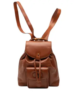 Gucci Pre-Owned: Коричневый рюкзак 