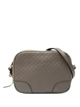 Gucci Pre-Owned: Серая сумка через плечо 