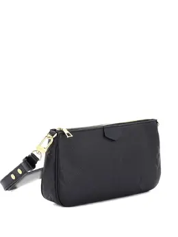 Louis Vuitton Pre-Owned: Чёрная сумка через плечо 