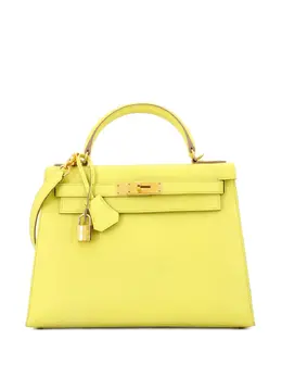 Hermès Pre-Owned: Жёлтая сумка 
