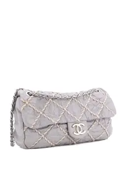 CHANEL Pre-Owned: Серая сумка 