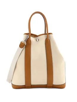 Hermès Pre-Owned: Коричневая сумка-шоппер 