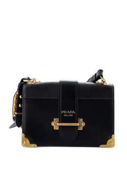 Prada Pre-Owned: Чёрная сумка через плечо 
