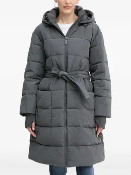 Armani Exchange: Пальто с капюшоном 