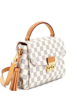 Louis Vuitton Pre-Owned: Белая сумка 