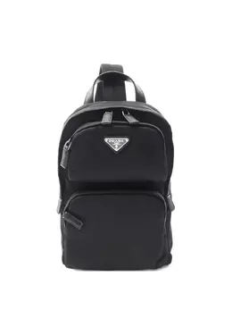 Prada Pre-Owned: Чёрная сумка через плечо 