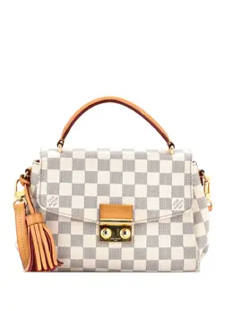 Louis Vuitton Pre-Owned: Белая сумка 