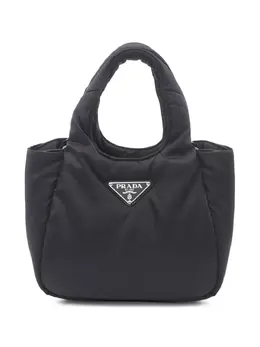 Prada Pre-Owned: Чёрная сумка-шоппер 