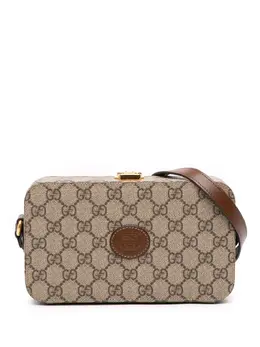 Gucci Pre-Owned: Коричневая сумка через плечо 