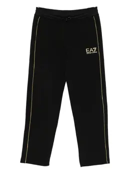 Ea7 Emporio Armani: Синие брюки 