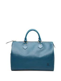 Louis Vuitton Pre-Owned: Голубая сумка 