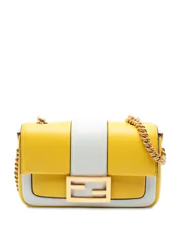 Fendi Pre-Owned: Двухцветная сумка 