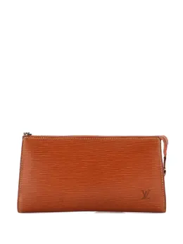 Louis Vuitton Pre-Owned: Коричневый клатч 
