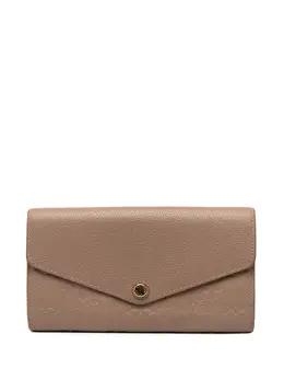 Louis Vuitton Pre-Owned: Коричневый кошелёк 