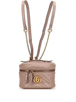 Gucci Pre-Owned: Розовый рюкзак 