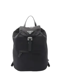 Prada Pre-Owned: Чёрный рюкзак 