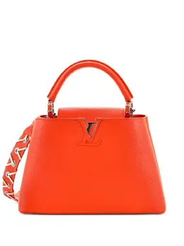 Louis Vuitton Pre-Owned: Оранжевая сумка 