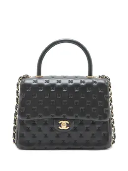 CHANEL Pre-Owned: Чёрная сумка на руку 