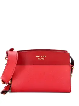 Prada Pre-Owned: Светлая сумка через плечо 