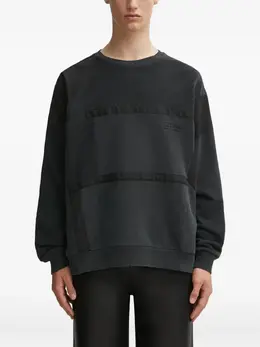 MM6 Maison Margiela: Чёрный свитшот 