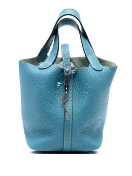 Hermès Pre-Owned: Голубая сумка 