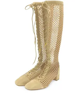 Christian Dior Pre-Owned: Бежевые ботинки 