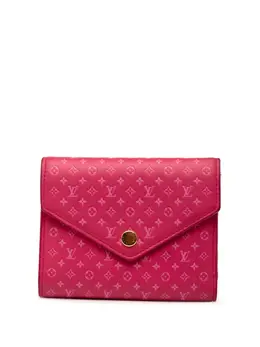 Louis Vuitton Pre-Owned: Розовый кошелёк 