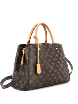 Louis Vuitton Pre-Owned: Коричневая сумка 