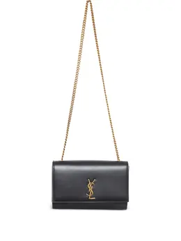Saint Laurent: Чёрная сумка  Kate
