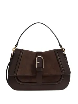 Furla: Коричневая сумка 