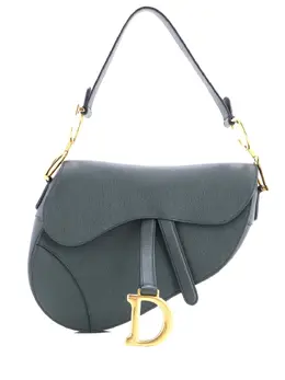 Christian Dior Pre-Owned: Зелёная сумка 