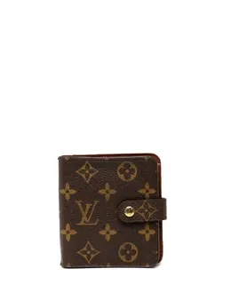 Louis Vuitton Pre-Owned: Коричневый кошелёк 