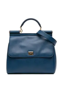 Dolce & Gabbana Pre-Owned: Голубая сумка 