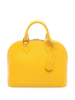 Louis Vuitton Pre-Owned: Жёлтая сумка 