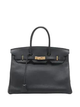 Hermès Pre-Owned: Чёрная сумка 